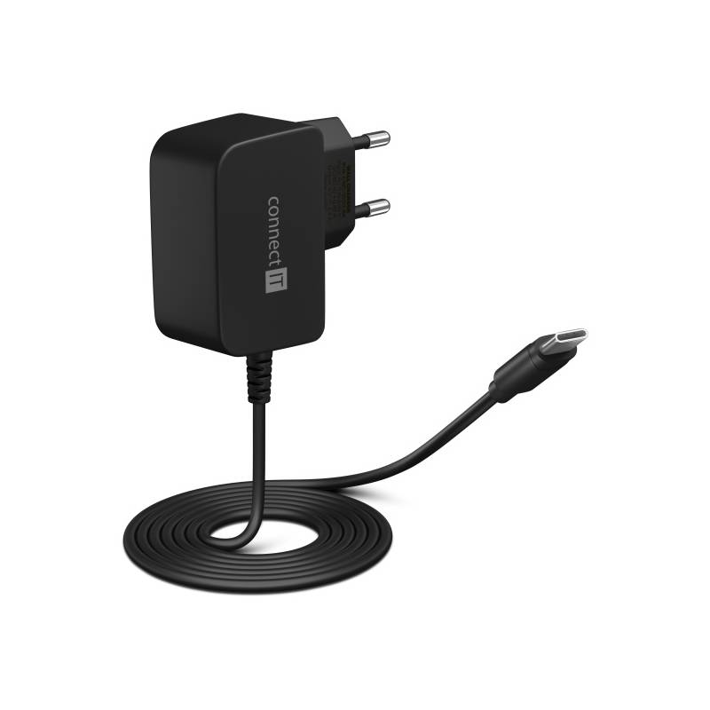 Obrázok CONNECT IT inWallz USB-C 2.4A černá (CWC-1070-BK)