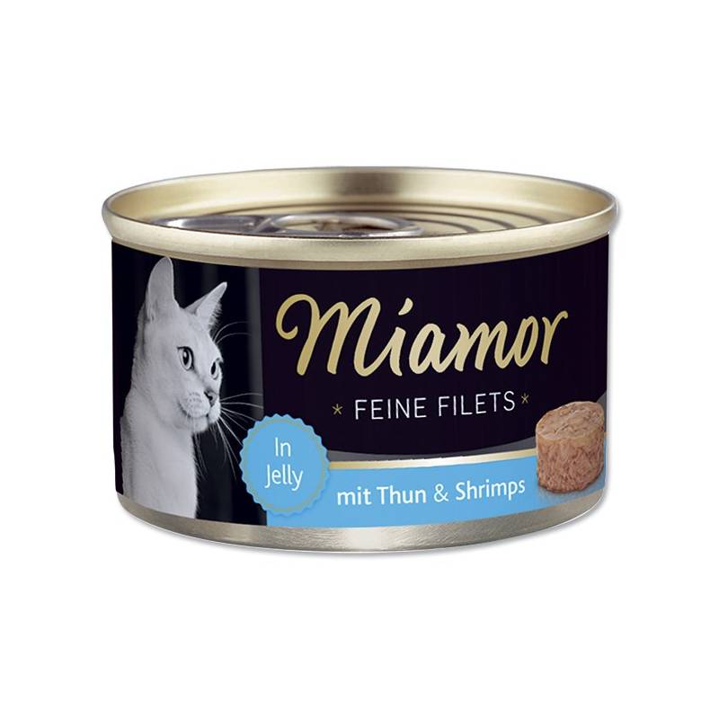 Obrázok Konzerva Miamor Cat Filet  tuňák+krevety 100g