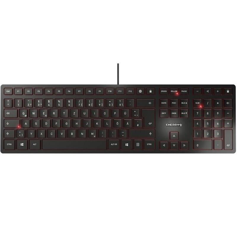 Obrázok Cherry KC 6000 SLIM, UK (JK-1600EU-2) čierna