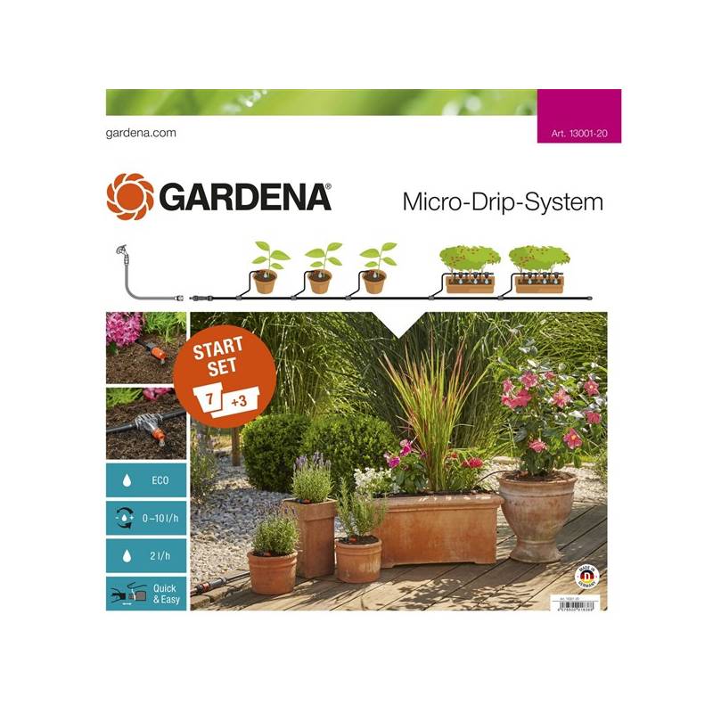 Obrázok Gardena 13001-20 Štartovacia súprava pre rastliny v črepníkoch M