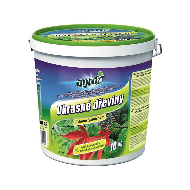 Obrázok Hnojivo Agro  pro okrasné dřeviny 10 kg 000387