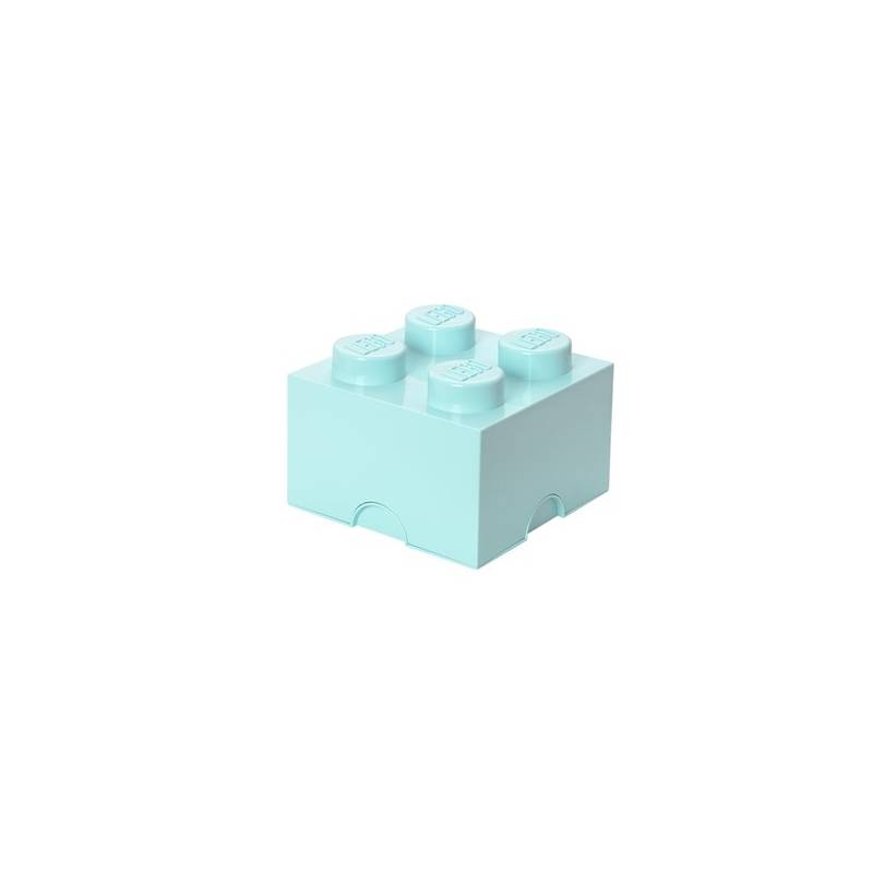 Obrázok LEGO Úložný box 4 250 x 250 x 180 mm - aqua (5711938015589)