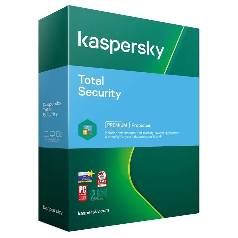 Obrázok Kaspersky Total Security 1x 1 rok Nová 2021 BOX KL1949O5AFS-21MSB