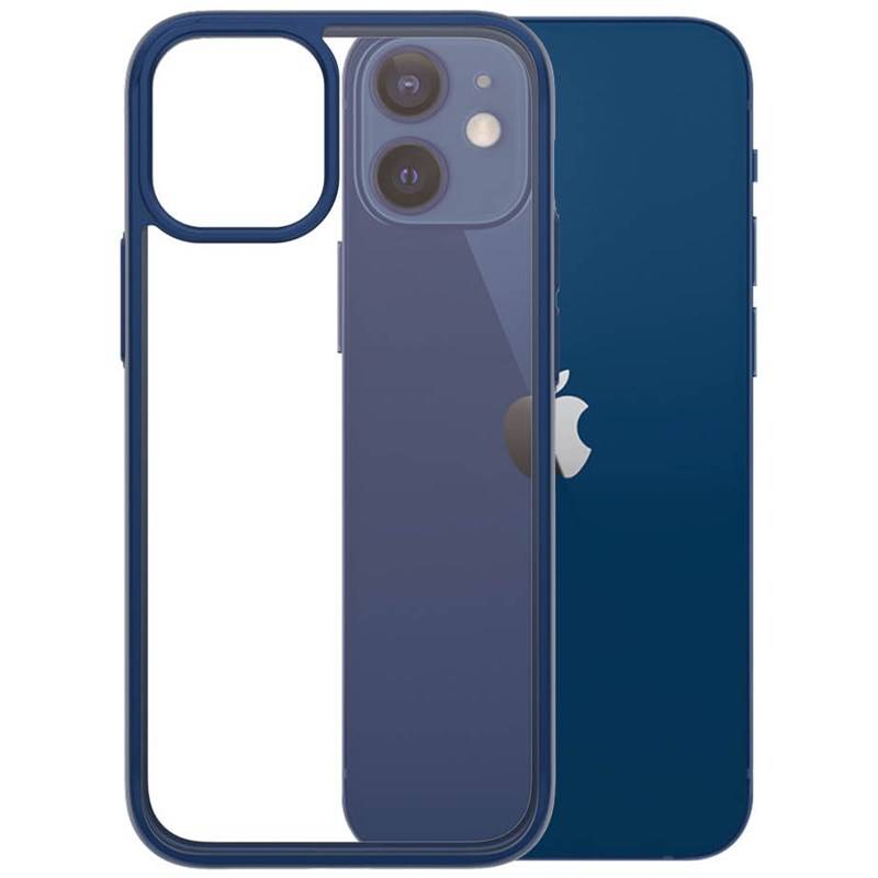 Kryt na mobil PanzerGlass ClearCase Antibacterial na Apple iPhone 12 mini (0276) modrý