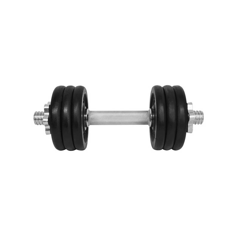 Obrázok Činka nakládací LIFEFIT jednoruční 11 kg, 30mm tyč/6x kotouč