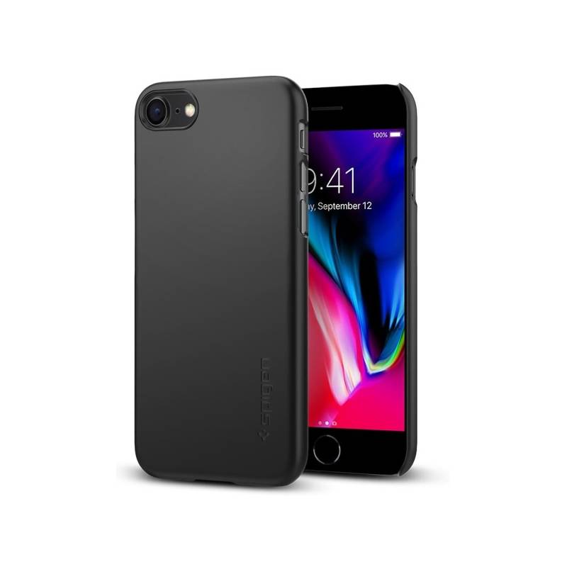 Obrázok Spigen Thin Fit Black iPhone 7s (054CS22208)