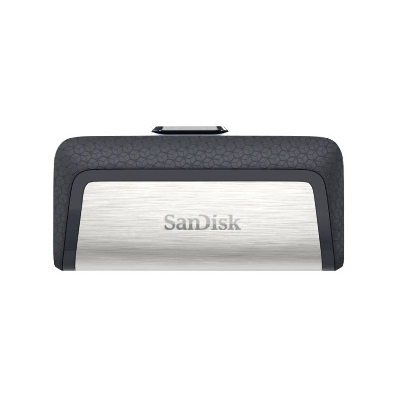 USB flash disk SanDisk Ultra Dual 64GB OTG USB-C/USB 3.1 (SDDDC2-064G-G46) čierny/strieborný