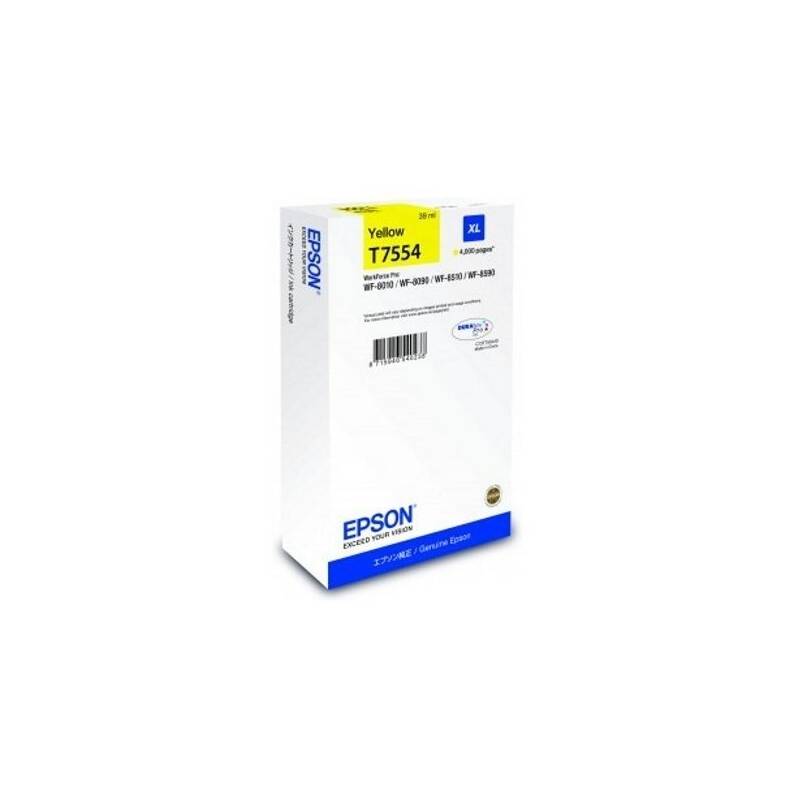 Obrázok Epson T7554 XL Yellow (C13T755440)