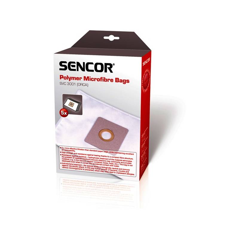 Sáčky pre vysávače Sencor SVC 3001