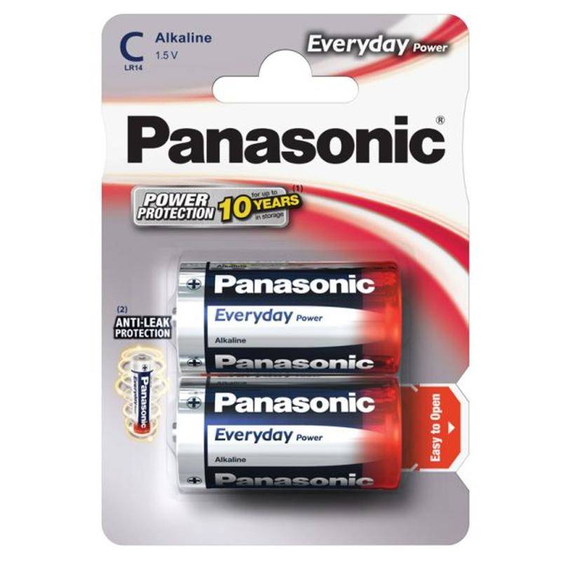 Obrázok PANASONIC EVERYDAY POWER C 1,5V 2KS