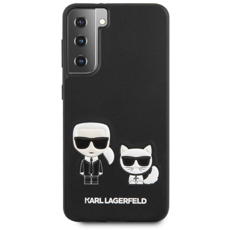 Obrázok KLHCS21SPCUSKCBK Karl Lagerfeld PU Karl &Choupette Kryt pro Samsung Galaxy S21 Black