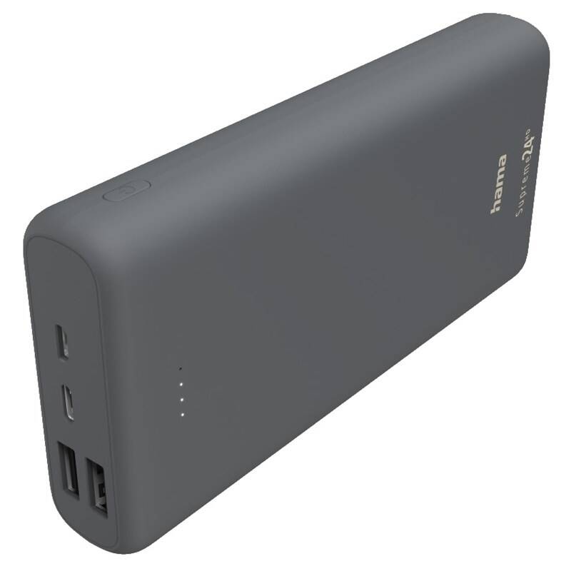 Obrázok Hama Supreme 24HD, 24000 mAh (201670) sivá