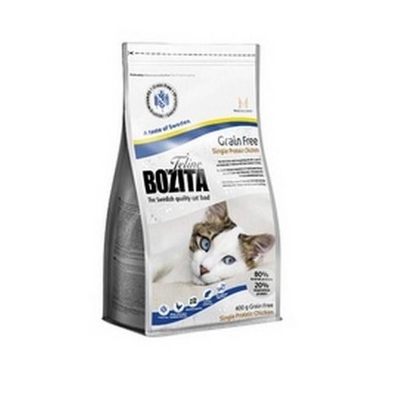 Obrázok Bozita Feline Grain Free Single Protein Chicken 400 g