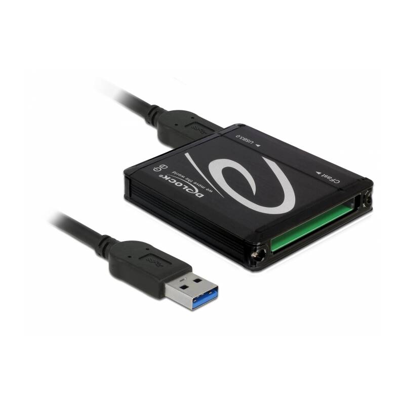 Čítačka pamäťových kariet DeLock USB 3.0 / CFast (91686) čierna
