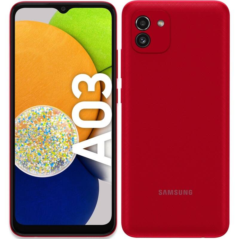 Mobilný telefón Samsung Galaxy A03 (SM-A035GZRGEUE) červený