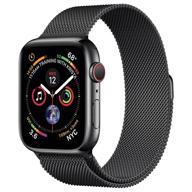 Obrázok COTEetCI ocelový magnetický řemínek pro Apple Watch 38 / 40mm černý WH5202-GC