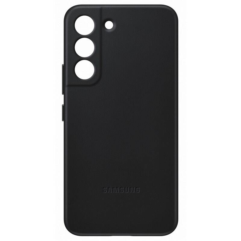 Kryt na mobil Samsung Leather Cover na Galaxy S22 (EF-VS901LBEGWW) čierny