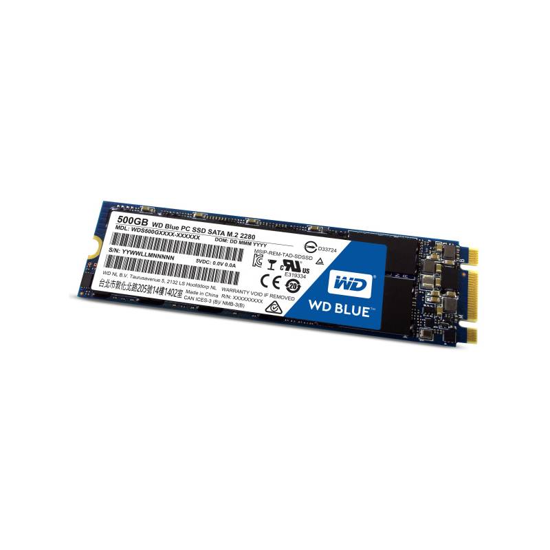 Obrázok Western Digital Blue M.2 3D NAND 500GB (WDS500G2B0B)