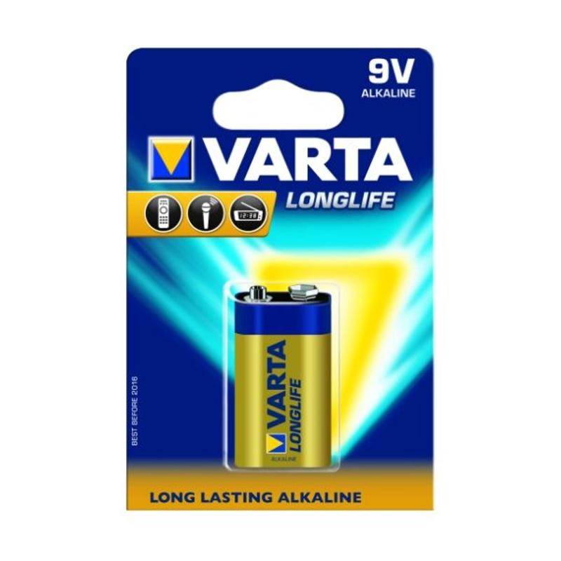 Obrázok VARTA 6LF22 1BP 9V Longlife Alk 35045415