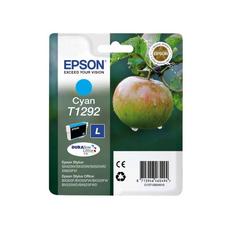 Obrázok Epson T1292 Atramentová náplň Cyan