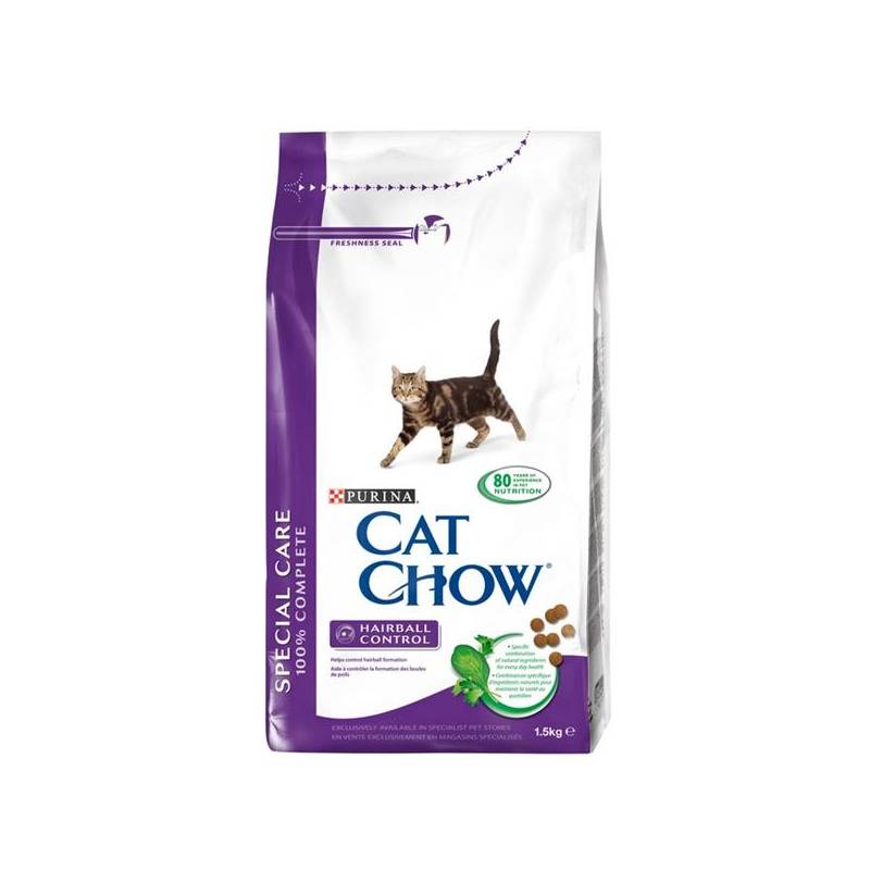 Obrázok Granule Purina Cat Chow Special Care Hairball 1,5kg 29827