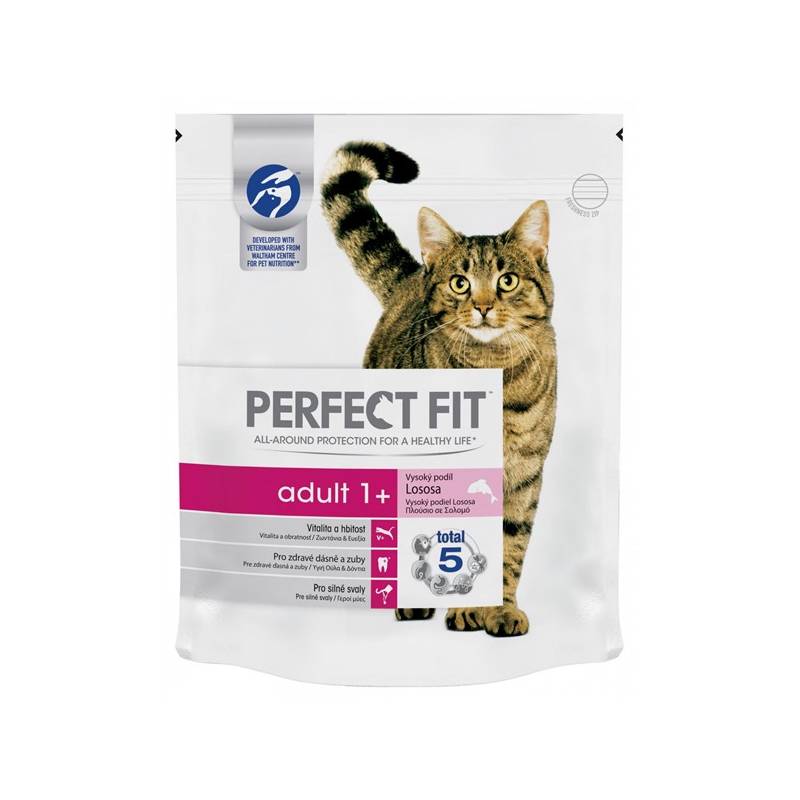 Obrázok Perfect Fit Cat Adult s lososem 750g