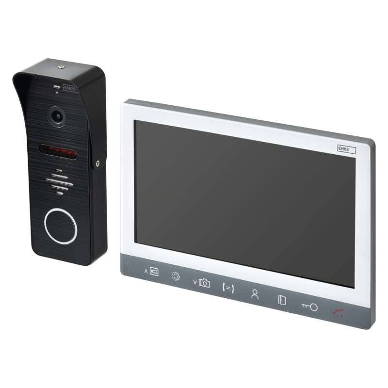 Dverný videotelefón EMOS EM-10AHD (H3010) + Doprava zadarmo