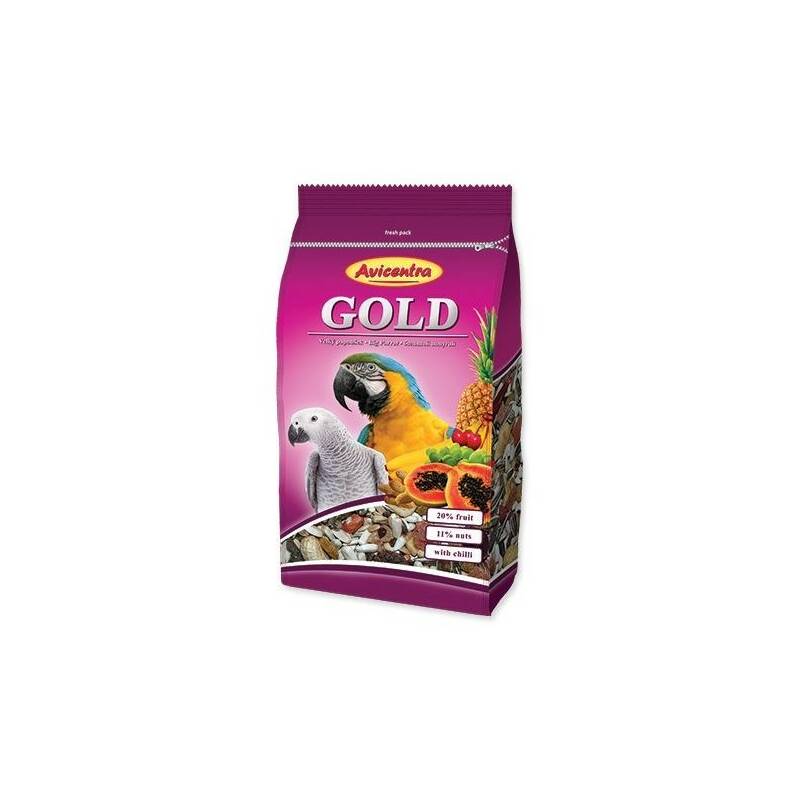 Obrázok Avicentra velký papoušek Gold 850g