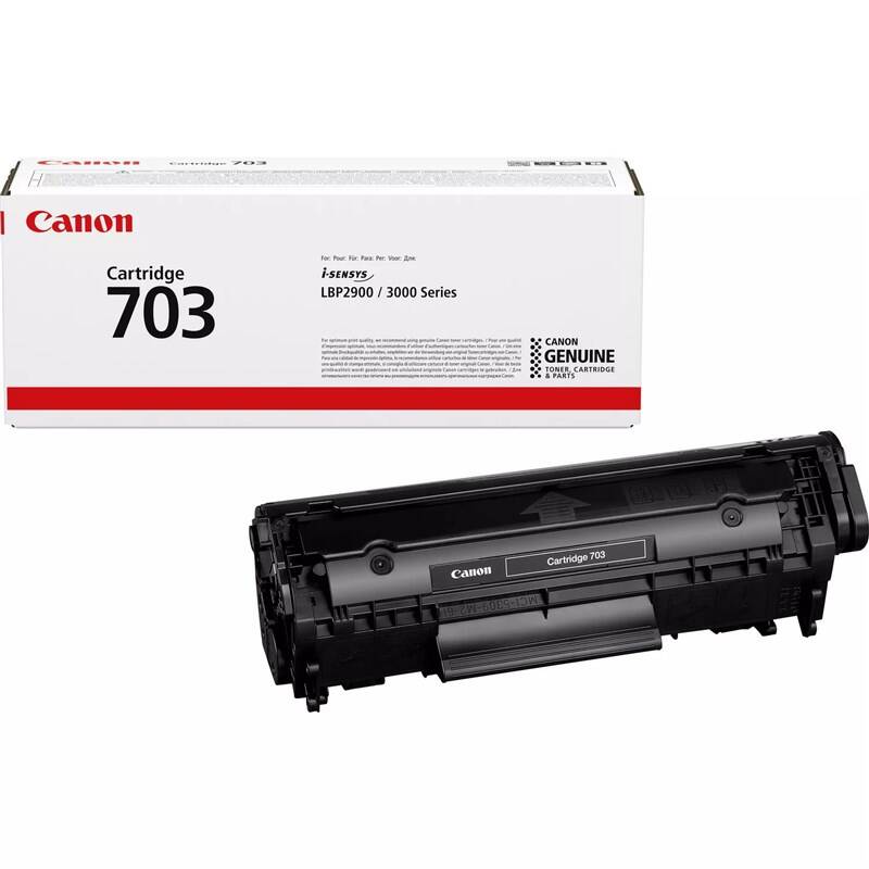 Toner Canon CRG-703, 2500 strán - originálny (7616A005) čierny