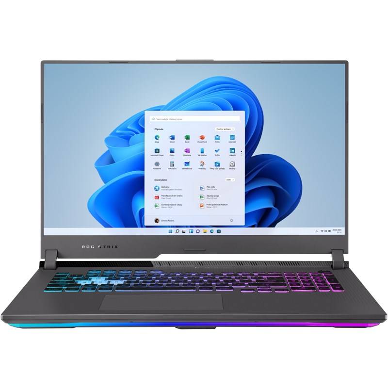 Obrázok ASUS ROG STRIX G17 G713RW-KH006W 17.3 FHD 360HZ R7/16GB/1TB/RTX3070-8GB CIERNY