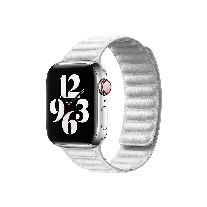 Obrázok COTEetCI Double Suction kožený pásek pro Apple Watch 38 / 40mm bílá (WH5292-WH)