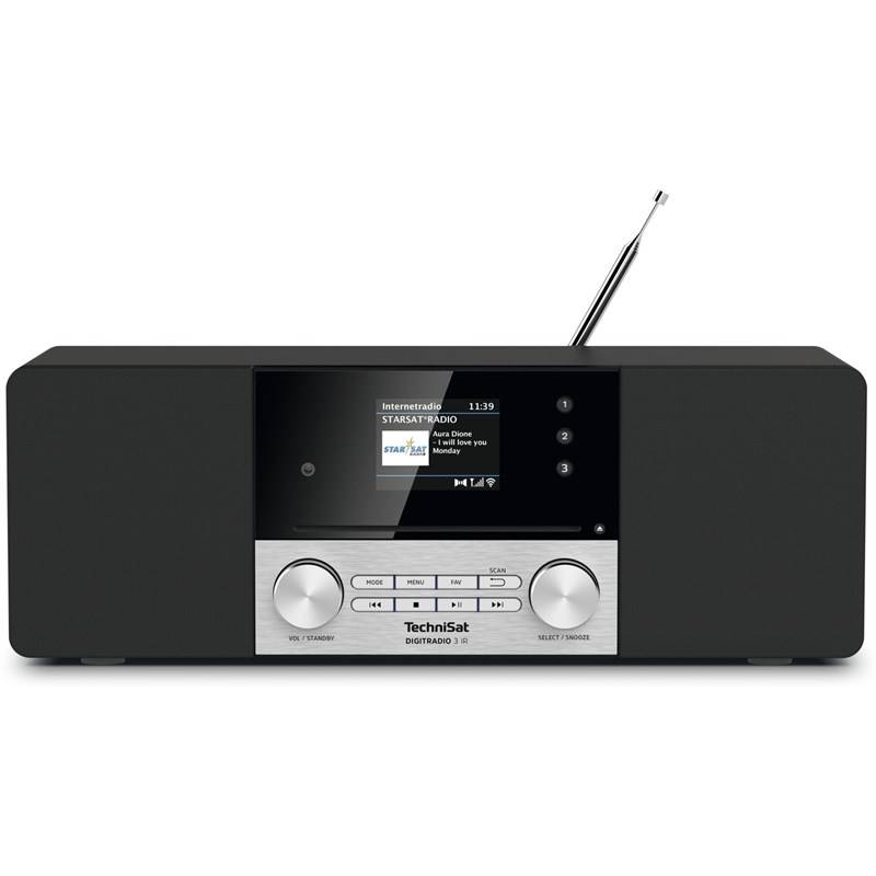 Obrázok Technisat DigitRadio 3 IR black/silver, 0000/3956-692057