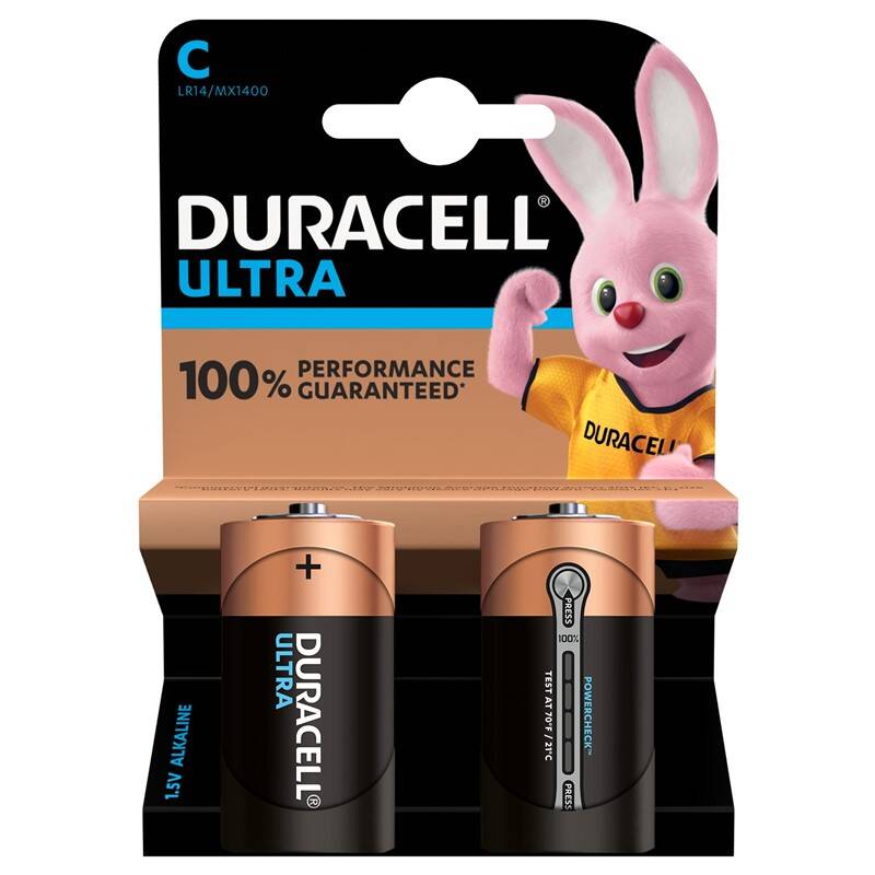 Obrázok Duracell Ultra C, LR14, blistr 2ks