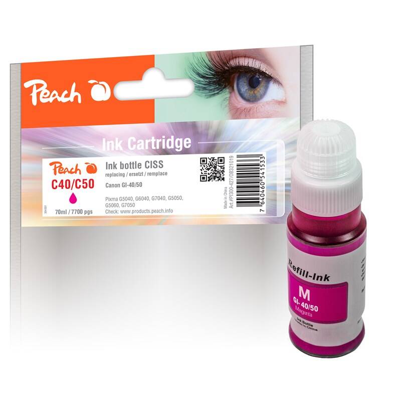 Obrázok Peach GI-40/50, 70ml, kompatibilní (321019) červená