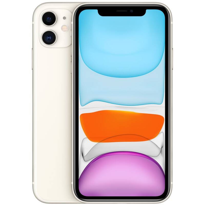 Obrázok iPhone 11 256 GB biela (MWM82CN/A)