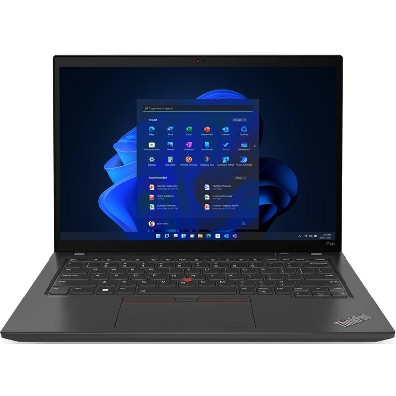 Obrázok Lenovo ThinkPad P14s Gen 3 (21AK000FCK) čierny