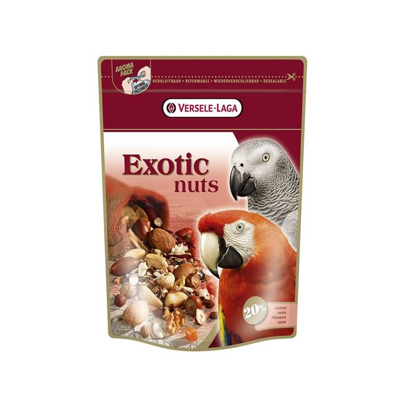 Obrázok Versele Laga Krmivo pro papoušky velké Exotic Nuts 750g