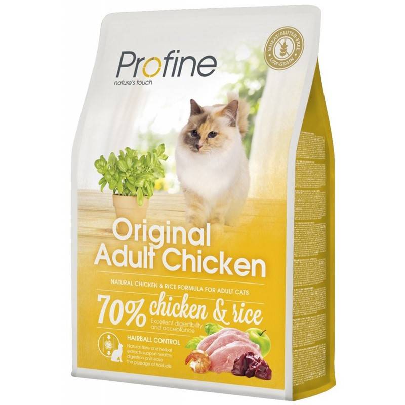 Obrázok Profine NEW Cat Original Adult Chicken 10 kg 5+1 zadarmo do vypredanie