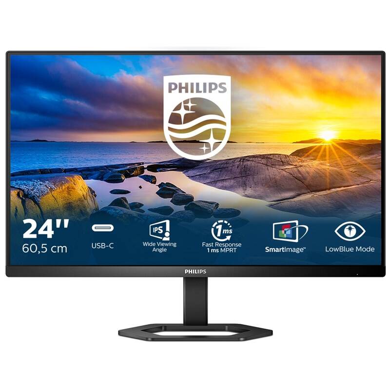 Monitor Philips 24E1N5300AE (24E1N5300AE/00) čierny + Doprava zadarmo