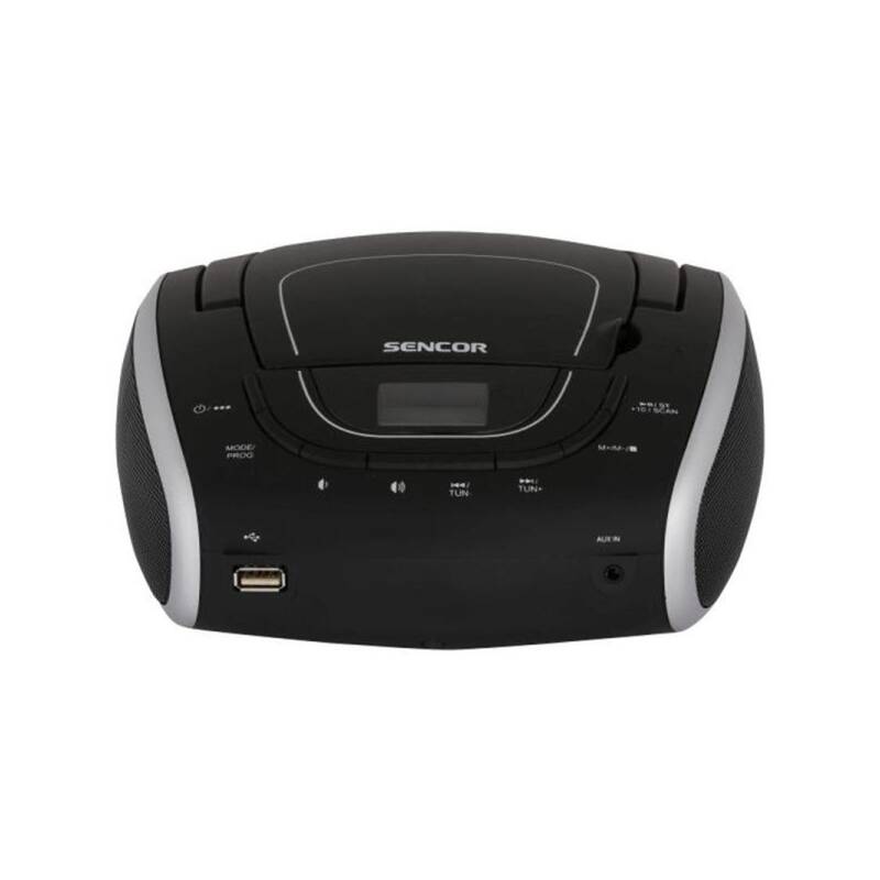 Rádioprijímač s CD Sencor SPT 1600 BS čierny