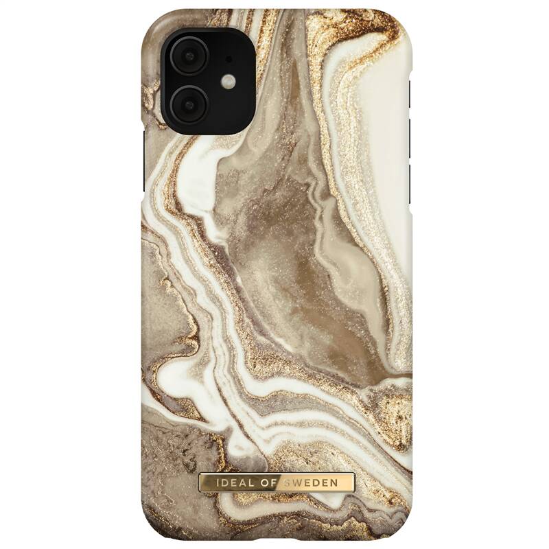 Obrázok iDeal Of Sweden Fashion na Apple iPhone 11/XR - Golden Sand Marble (IDFCGM19-I1961-164)