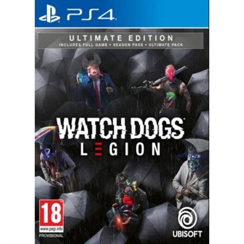 Obrázok Watch Dogs Legion Ultimate Edition - PS4 (3307216137399)