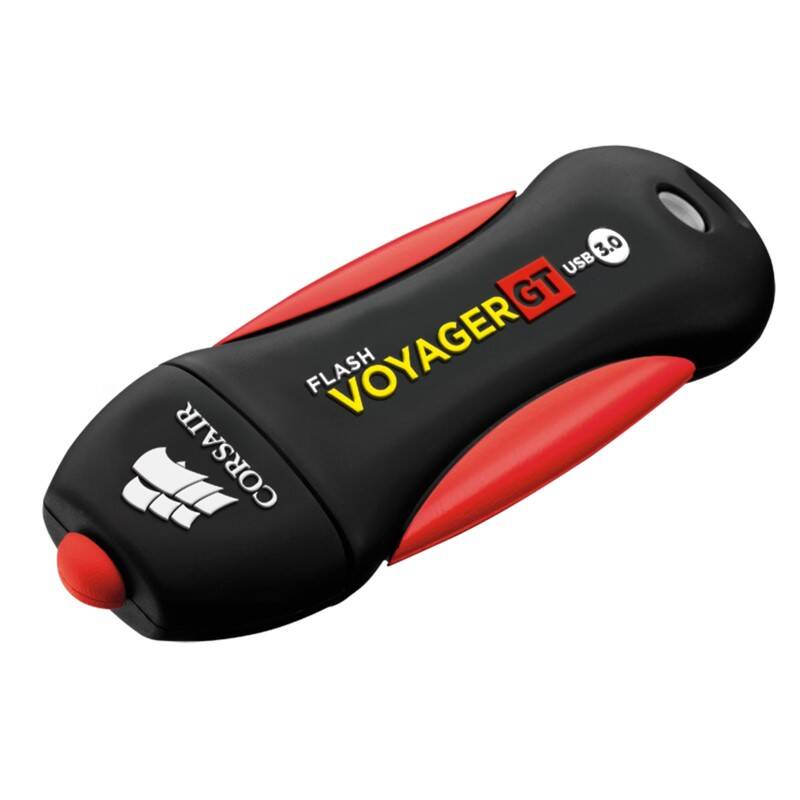 USB flash disk Corsair Voyager GT 64GB (CMFVYGT3C-64GB) čierny/červený