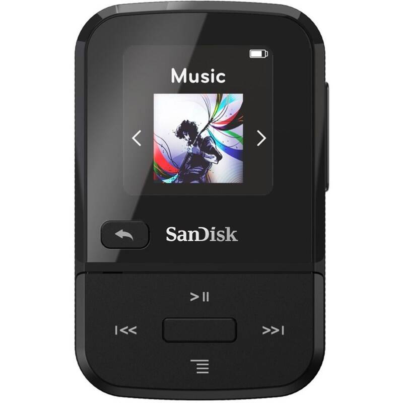 MP3 prehrávač SanDisk Clip Sport Go2 16GB (SDMX30-016G-E46K) čierny