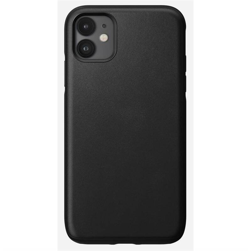 Obrázok Nomad Rugged Leather Case Black iPhone 11 (NM21X10R00)