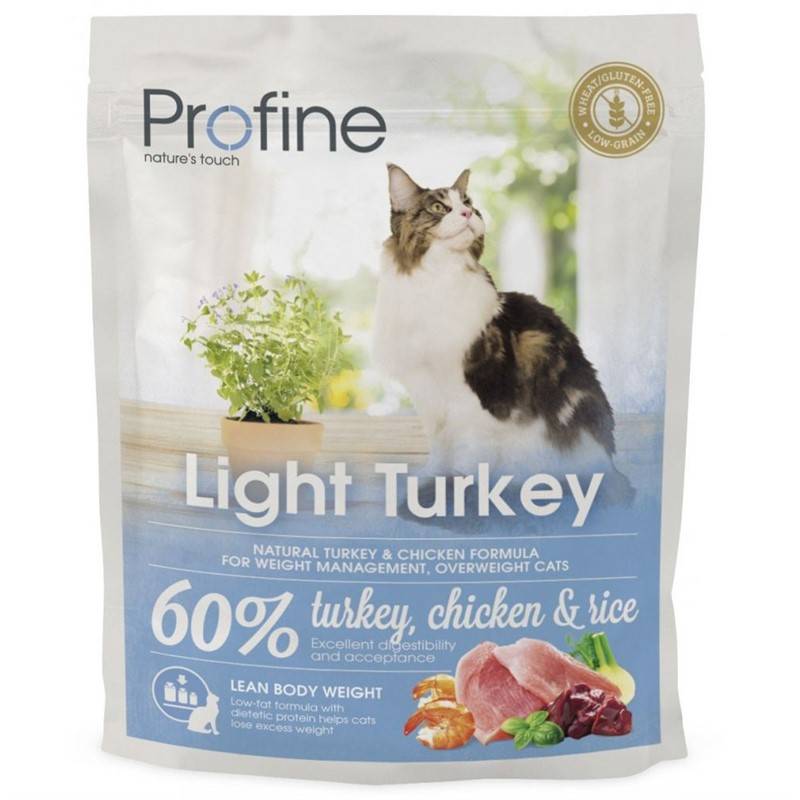 Obrázok Profine NEW Cat Light Turkey 0,3 kg 5+1 zadarmo do vypredanie