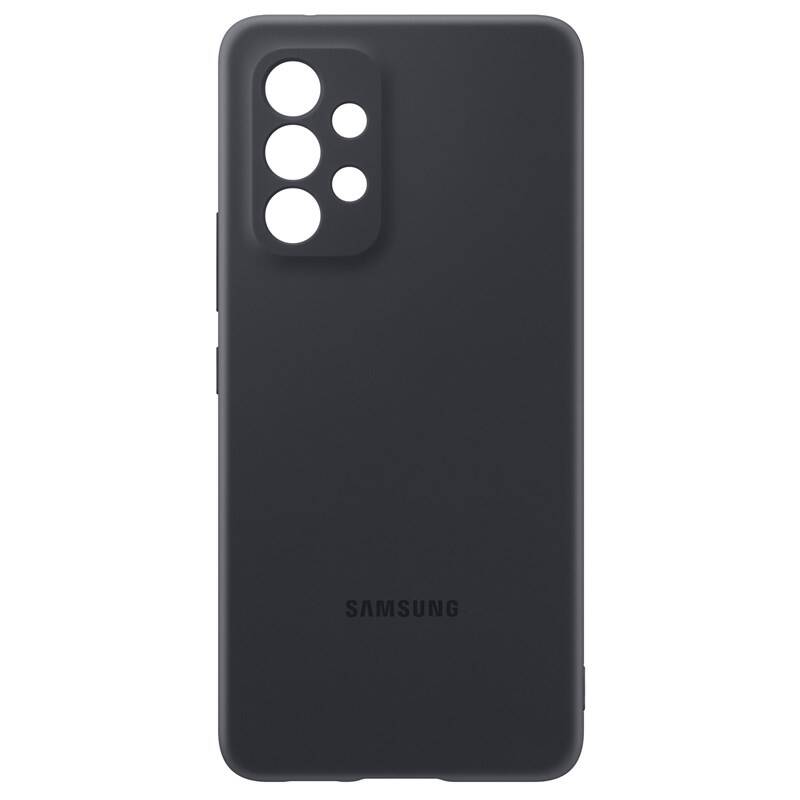 Kryt na mobil Samsung Silicon Cover na Galaxy A53 5G (EF-PA536TBEGWW) čierny