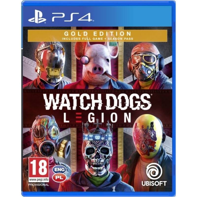 Obrázok Watch Dogs Legion Gold Edition - PS4 (3307216143208)