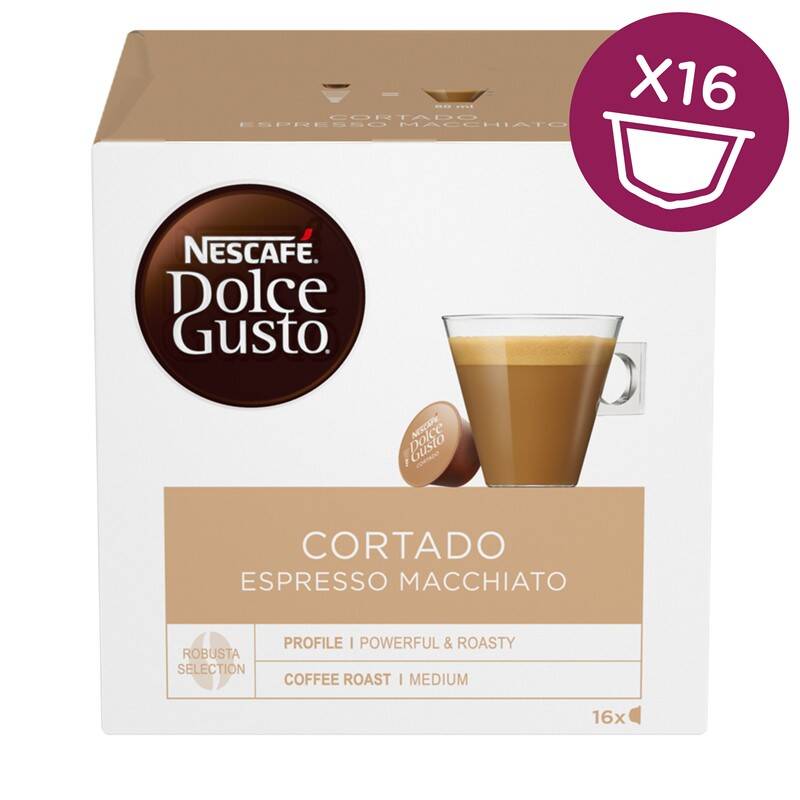 NESCAFÉ Dolce Gusto® Cortado kávové kapsule 16 ks