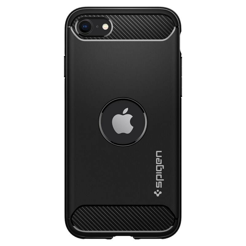 Obrázok Spigen Rugged Armor Black iPhone SE 2020 (ACS00944)